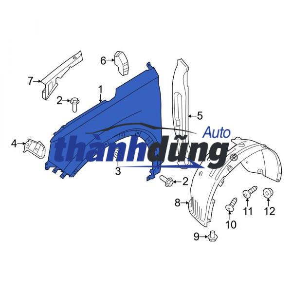 MÁ DÈ TRÁI TOYOTA CAMRY 2006 | 53801AA020 - Ảnh 4