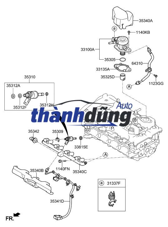 ỐNG SÁO THANH NHIÊN LIỆU THACO TOWNER - Ảnh 4