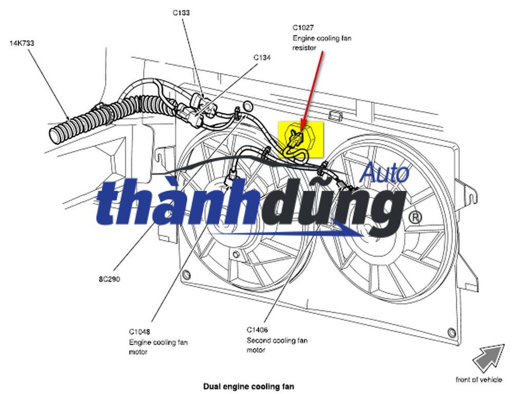 BIẾN TRỞ QUẠT KÉT NƯỚC KIA SORENTO 2010 | 253851U000 - Ảnh 5
