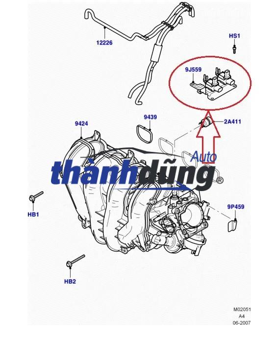 VAN CHÂN KHÔNG HONDA CIVIC 2009 | 36162-RNA-A01 - Ảnh 4