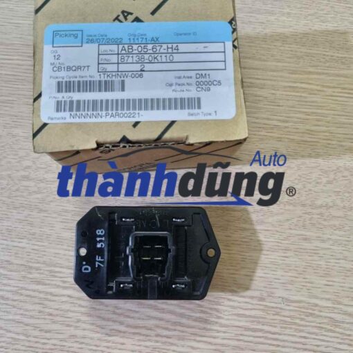 TRỞ QUẠT GIÀN LẠNH FORTUNER