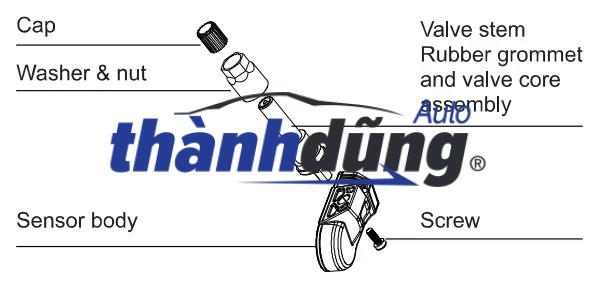CẢM BIẾN ÁP SUẤT LỐP FORD RAPTOR 2022 | F2GT1A180D - Ảnh 4