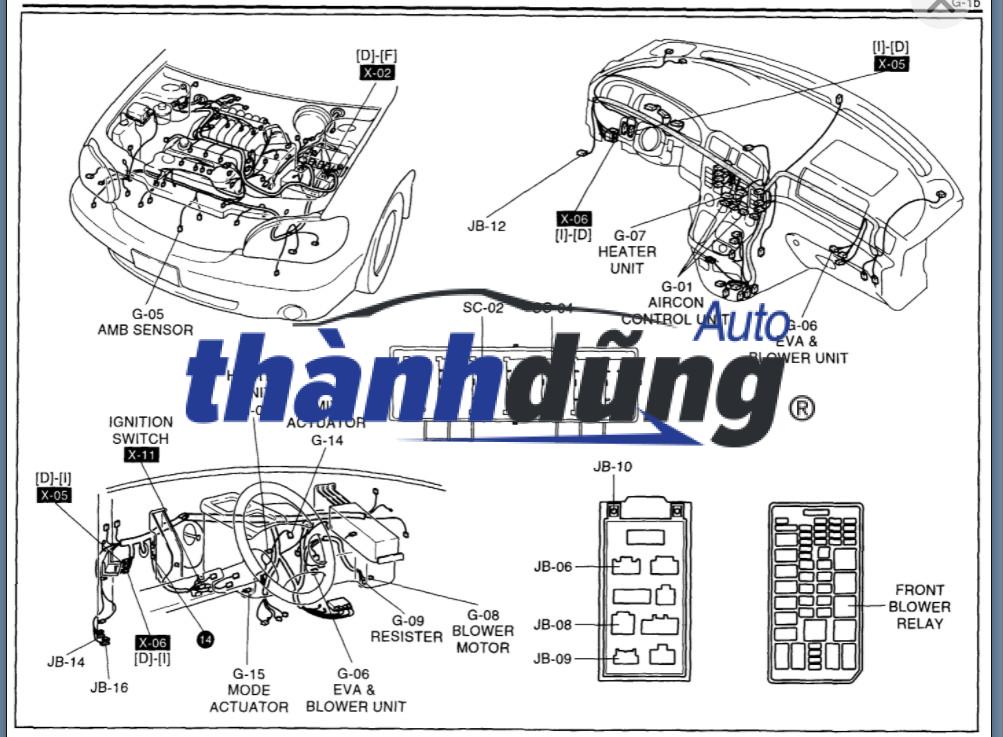 CÔNG TẮC QUẠT GIÓ MÁY LẠNH XE FORD RANGER 2010 - Ảnh 3