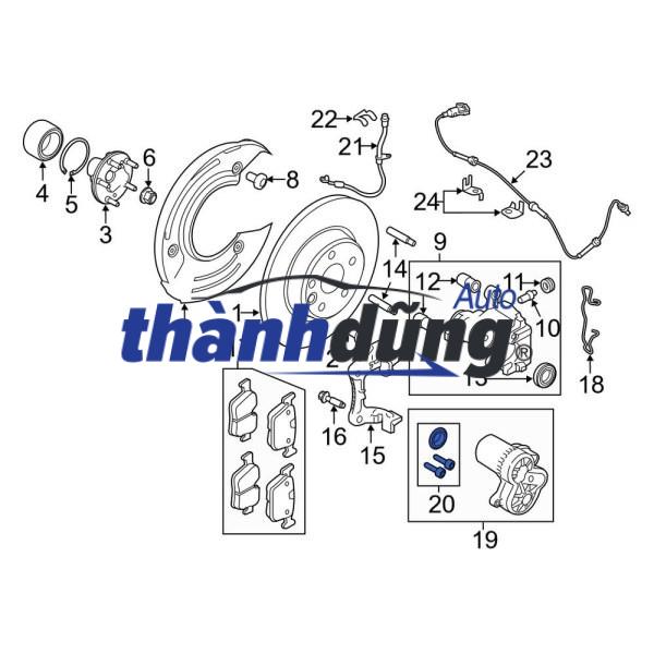 MÔ TƠ PHANH ĐIỆN MAZDA CX5 2016 - Ảnh 4