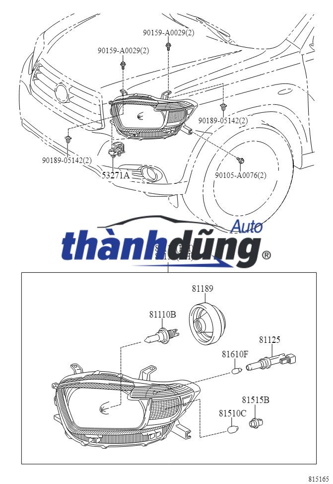 ĐÈN PHA PHẢI KIA CERATO 2017 | 92102-A7570 - Ảnh 4