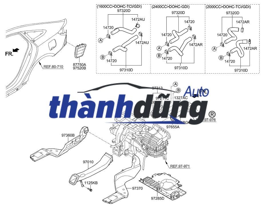 CÚT CHIA NƯỚC LEXUS RX350 2005-2008 | 1643131490 - Ảnh 4
