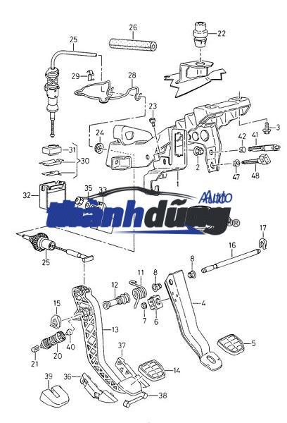 DÂY CÔN MITSUBISHI L300 9 CHỖ | MB851039 - Ảnh 3