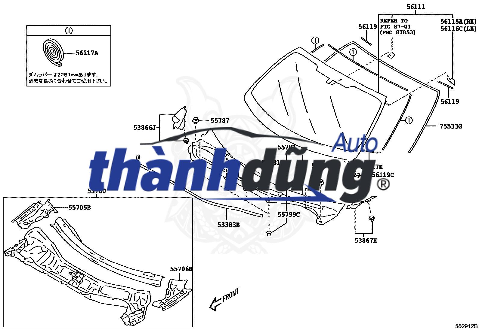 TẮM CHẮN NƯỚC CHÂN KÍNH KIA MORNING 2012 | 86150-1Y000 - Ảnh 2
