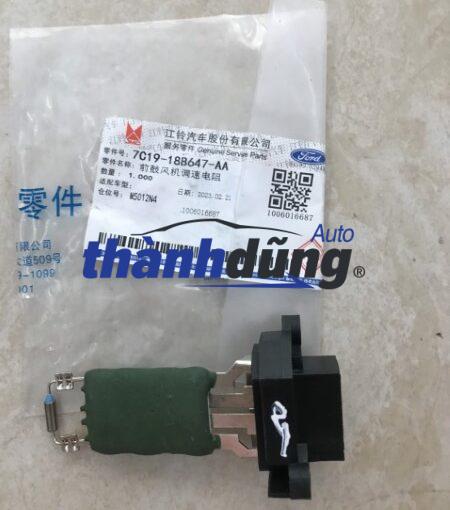 TRỞ QUẠT DÀN LẠNH SAU XE FORD TRANSIT 2013