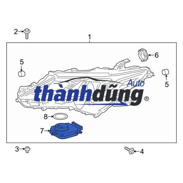 BALLAST ĐÈN PHA FORD RANGER 2019 | P2TA13B626AA - Ảnh 4