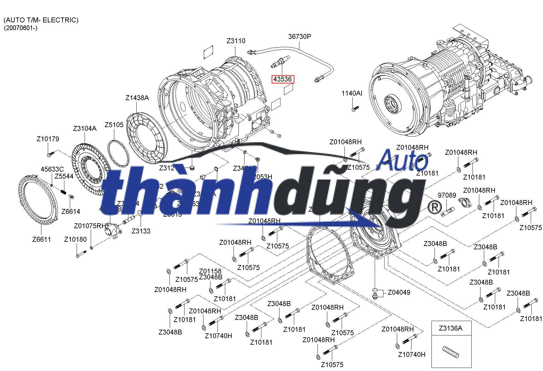 CẢM BIẾN ĐĂNG XUNG HYUNDAI TRAGO | QZ0501210857 - Ảnh 3