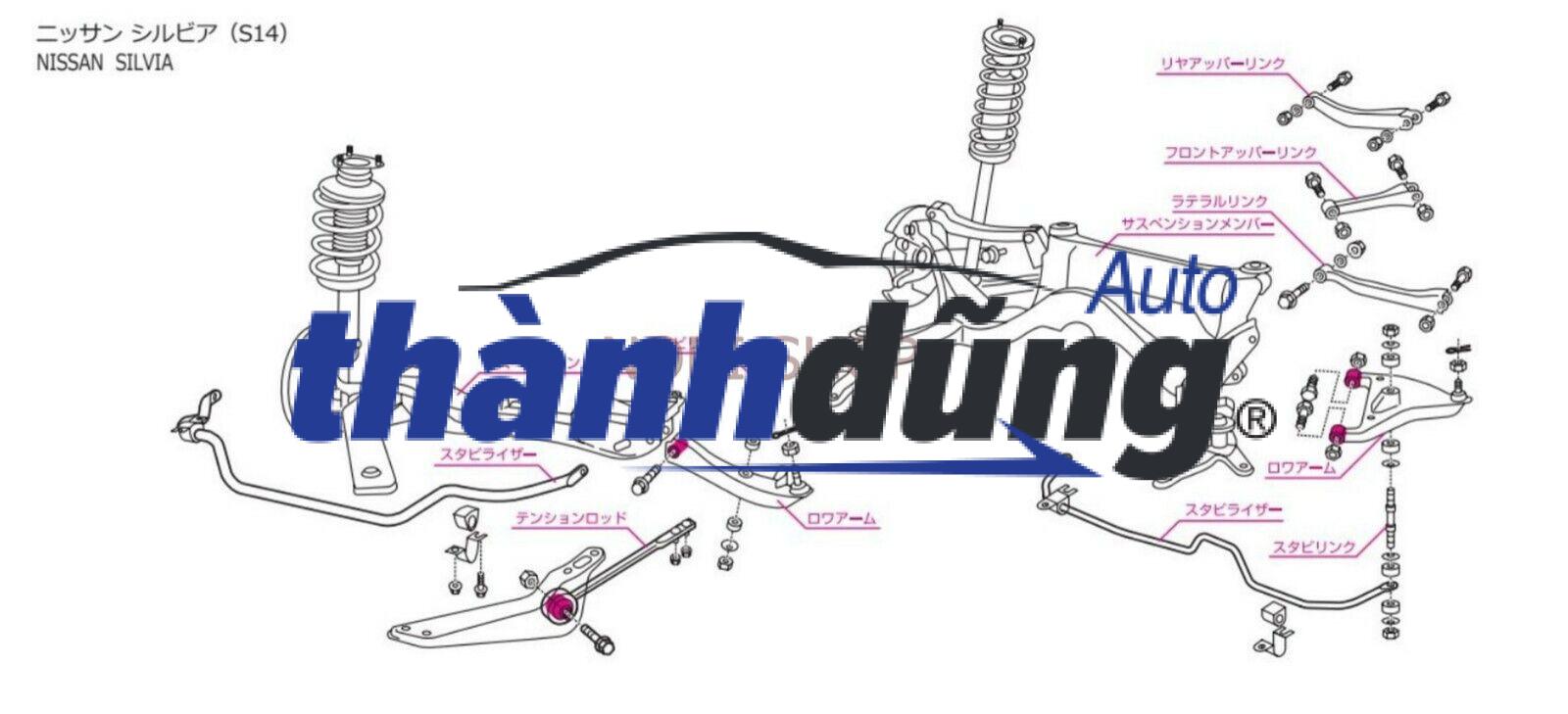 CAO SU NGÕNG MAY Ơ SAU HYUNDAI I30 2008-2012 | 551304D000 - Ảnh 4