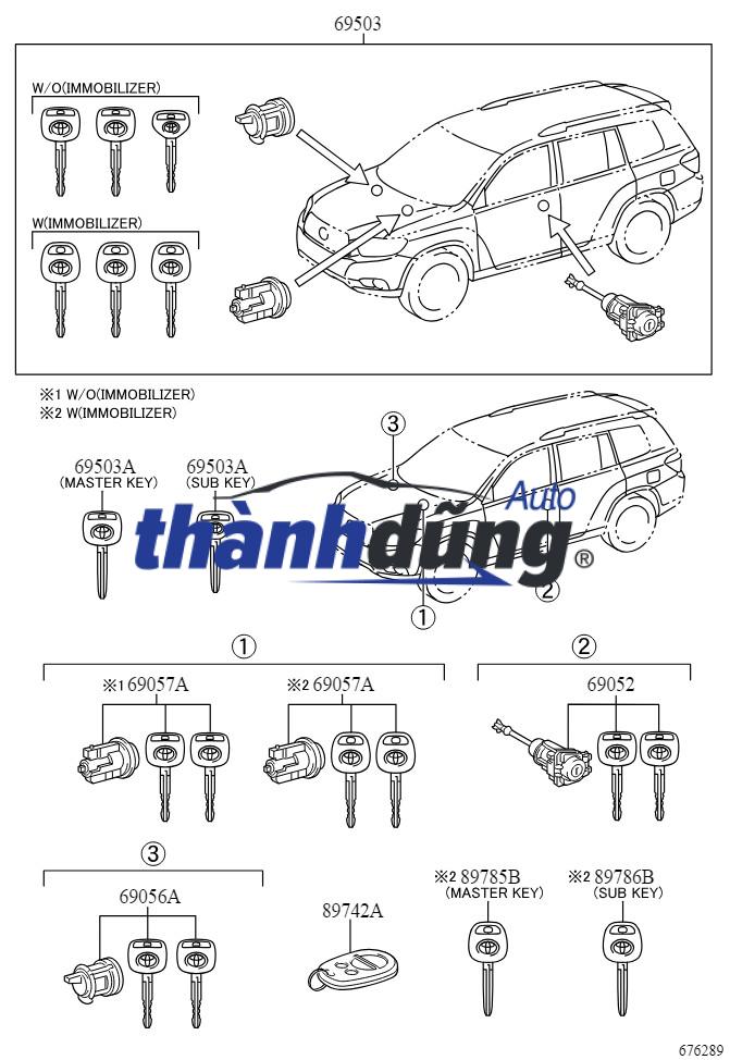 CHÌA KHÓA THÔNG MÌNH TOYOTA CROSS | 8990H0A040 - Ảnh 4