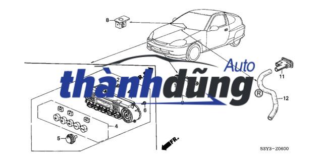 CẢM BIẾN ÁNH SÁNG MẶT TRỜI NISSAN ROGUE | 277213AA0A - Ảnh 3