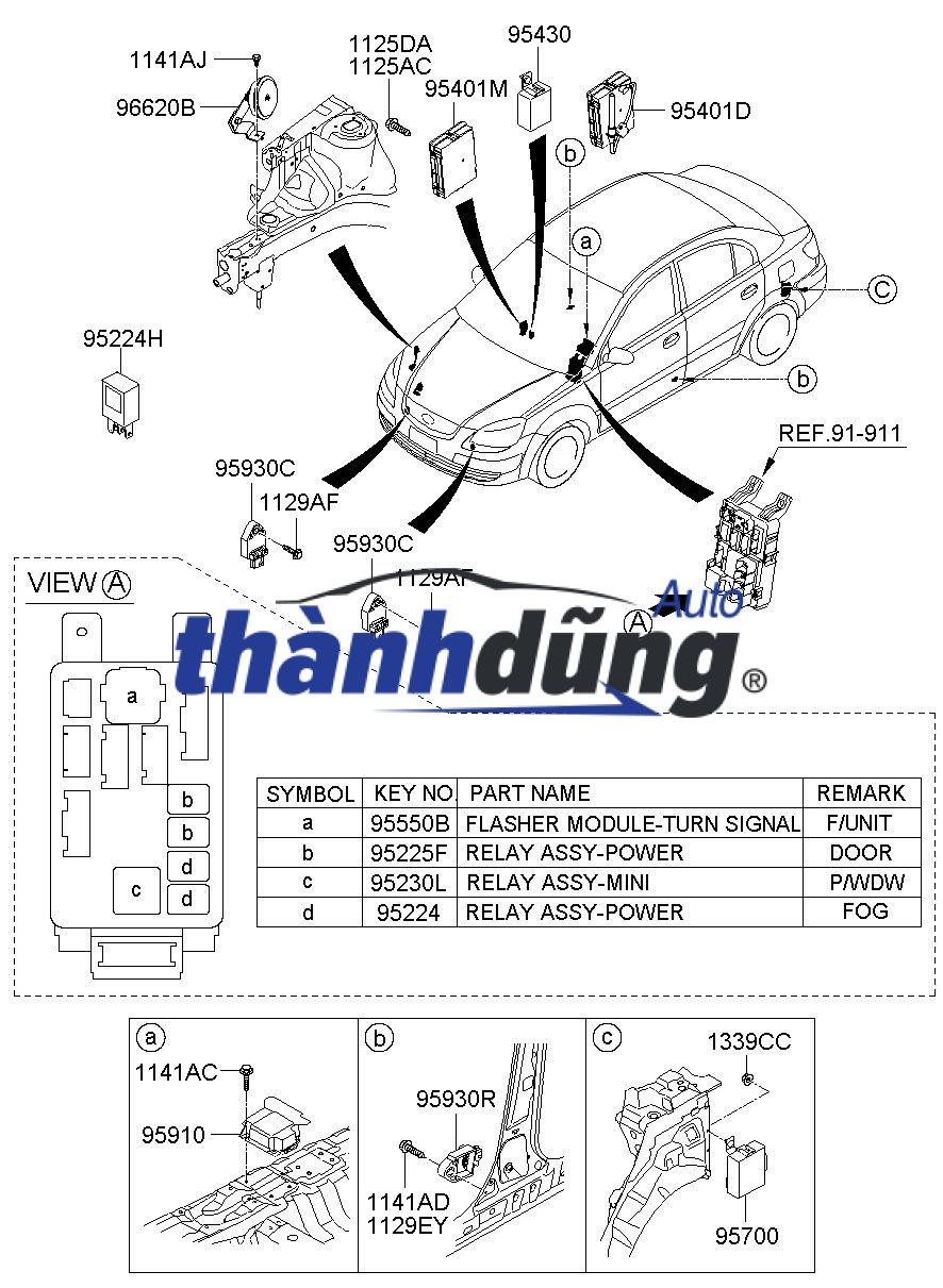 HỘP BCM XE FORD TRANSIT 2006 | 8C1T14A073BG - Ảnh 3
