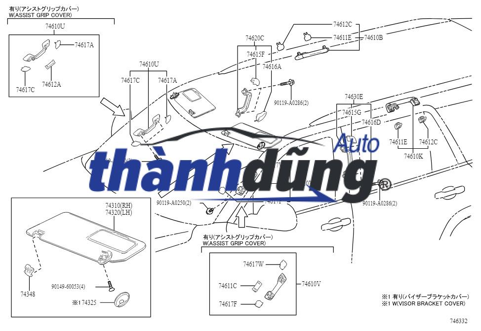 TAY VỊN TRẦN CHEVROLET TRAILBLAZER 2013-2021 | 52054042 - Ảnh 5