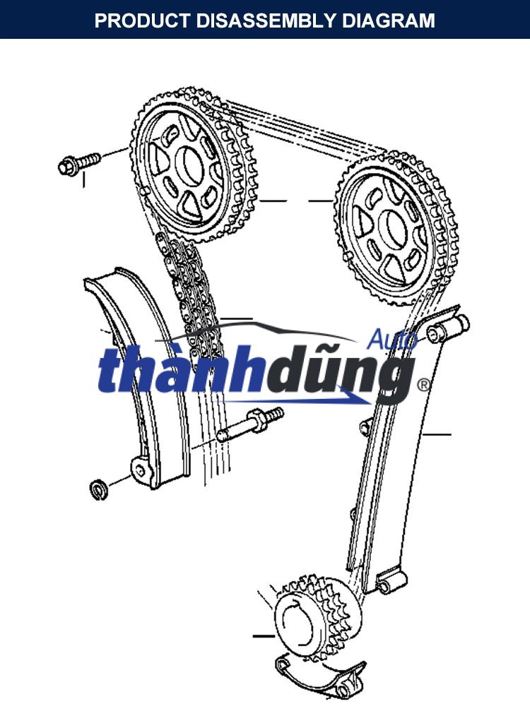 SÊN BƠM NHỚT FORD TRANSIT 2.2 2011-2022 | 3S7Q6A895AA - Ảnh 4