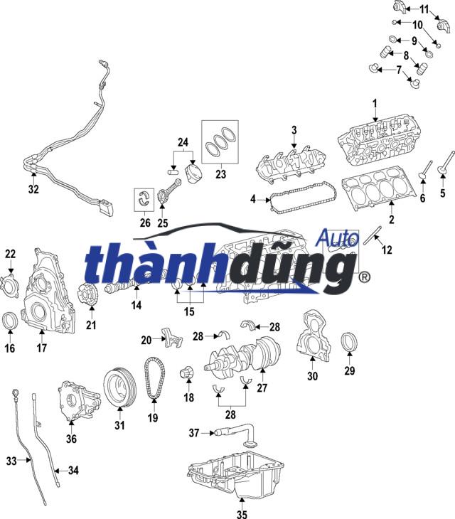 XUPAP XẢ FORD RANGER 2.0 2020 | GK2Q6505AB - Ảnh 4