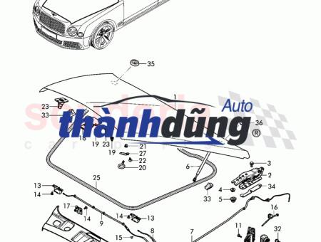 CAO SU GIẢM CHÂN CAPO FORD FOCUS 2015 | 8V4116C618BE - Ảnh 3