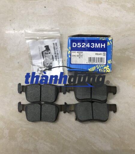 MÁ PHANH SAU HONDA CIVIC 2016 | 43022TBAA01