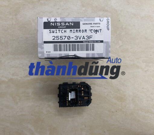 CÔNG TẮC CHỈNH GƯƠNG CHIẾU HẬU NISSAN X-TRAIL 2012 | 255703VA3F