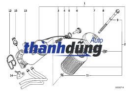 CỤM CỐC LỌC DẦU TINH ISUZU NKR77 - Ảnh 3