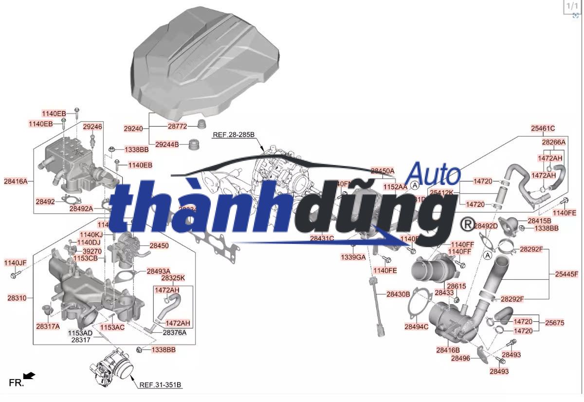 CẢM BIẾN TĂNG ÁP XE KIA SORENTO 2019 | 392002R000 - Ảnh 3