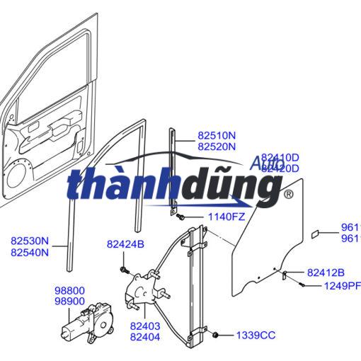 gioăng trượt kính, gioăng lên xuống kính, gioăng kính cánh cửa