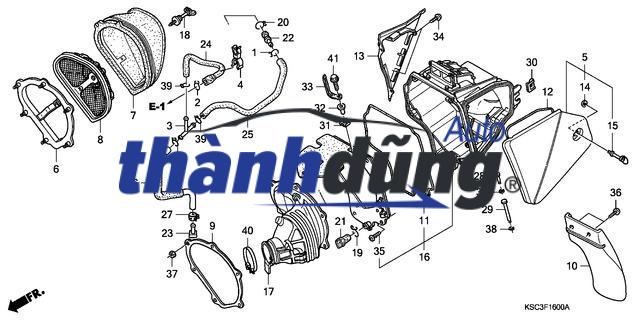 VỎ HỘP LỌC GIÓ HYUNDAI PORTER 2 2006-2017 | 281114F000 - Ảnh 3