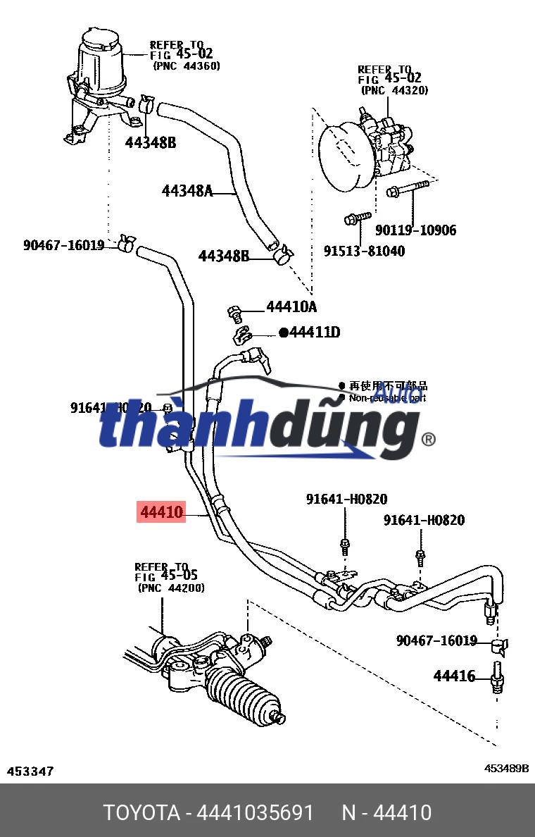 ỐNG DẦU TRỢ LỰC LÁI, tuy ô dầu trợ lực lái