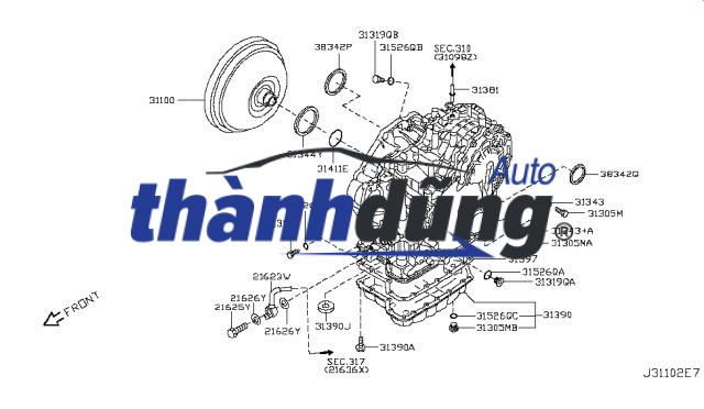 PHỚT LÁP NISSAN JUKE 1.6L 2009 | 32113-00QAB - Ảnh 4