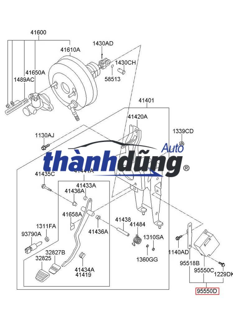 RƠ LE XI NHAN HYUNDAI TUCSON 2011-2021 | 391603C200 - Ảnh 4