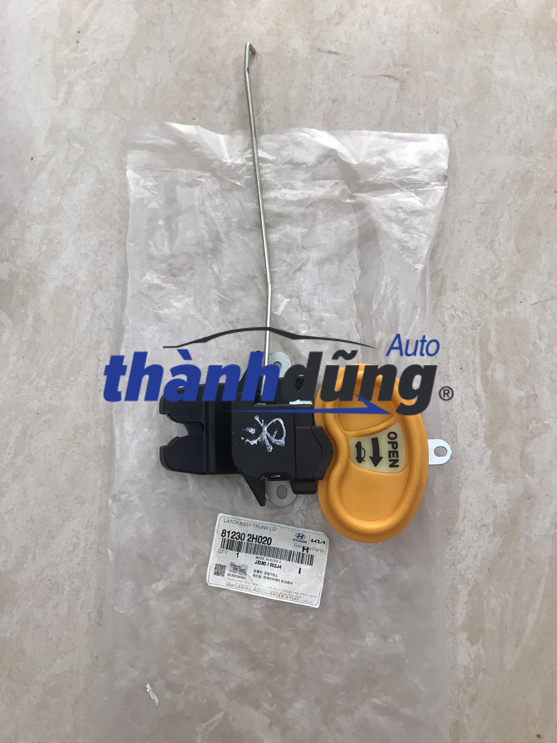 CƠ CẤU KHÓA CỐP HẬU HYUNDAI AVANTE 2011 | 812302H020