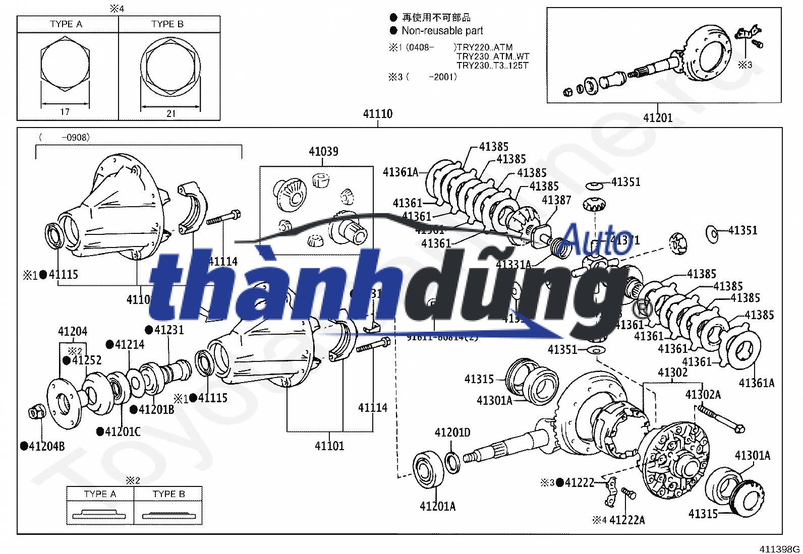 BI TRỤC A CƠ HỘP SỐ KIA FRONTIER - Ảnh 4