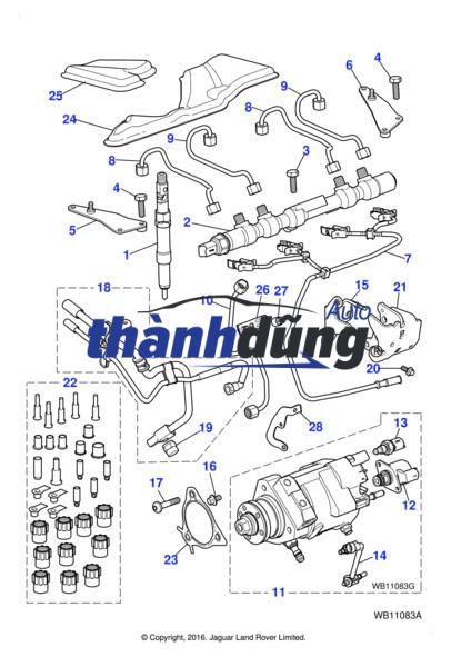 CẢM BIẾN ÁP SUẤT NHIÊN LIỆU KIM PHUN FORD RANGER - Ảnh 4