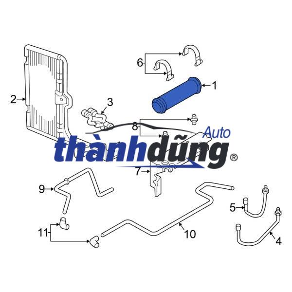 KÉT LÀM MÁT DẦU HỘP SỐ HYUNDAI HD72 | 2642048000 - Ảnh 4