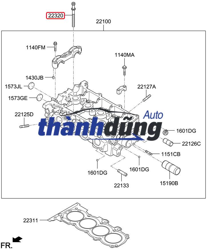 ỐC QUY LÁT DAEWOO NUBIRA 1999-2005 | 94501031 - Ảnh 5