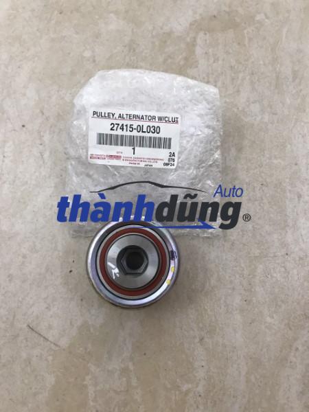 PULY MÁY PHÁT ĐIỆN TOYOTA FORTUNER 2.4L 2009