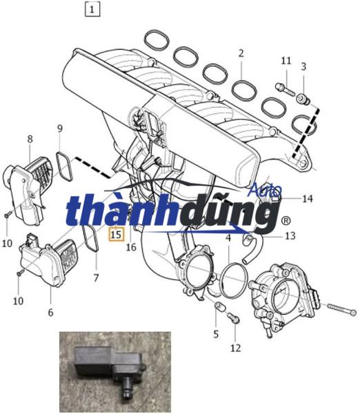 CẢM BIẾN MAP XE DAEWOO GENTRA X | 96810880 - Ảnh 4