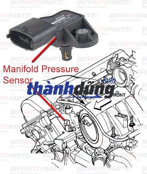 CẢM BIẾN ÁP SUẤT KHÍ NẠP FORD EVEREST 2009 | 0281002680 - Ảnh 6