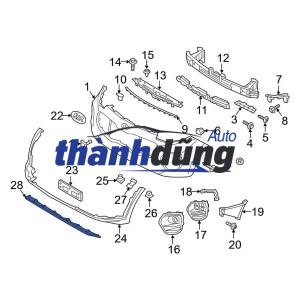 NẸP MẠ CẢN TRƯỚC MG5 2022 | 10361096 - Ảnh 5