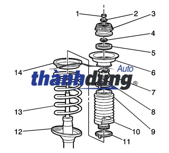 BÁT BÈO TRƯỚC HYUNDAI TUCSON 2010 | 54610-2S100 - Ảnh 4