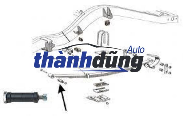 BỘ LÁ NHÍP SAU FORD RANGER 2014 | EB3C5B669F2F - Ảnh 5