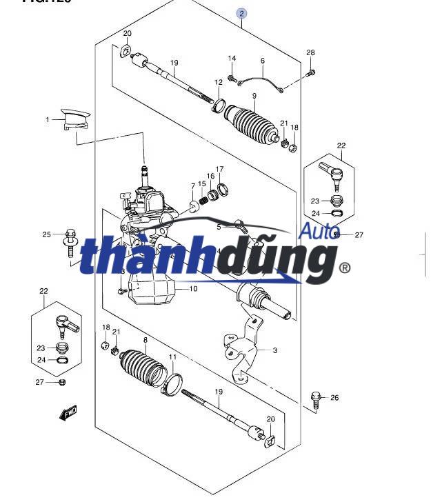 MÔ TƠ THƯỚC LÁI ĐIỆN CHEVROLET TRAILBLAZER 2015 | 84189179 - Ảnh 3