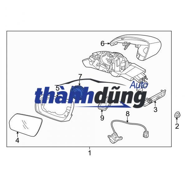 MÔ TƠ CHỈNH GƯƠNG FORD TRANSIT V348 2012 | JDC0280000 - Ảnh 4