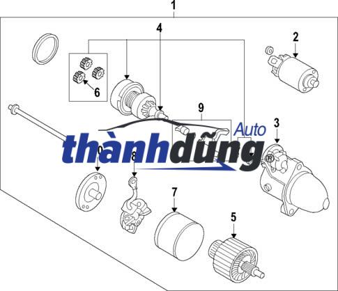 CHỔI THAN ĐỀ HYUNDAI I30 2013-2017 | 361592F300 - Ảnh 4