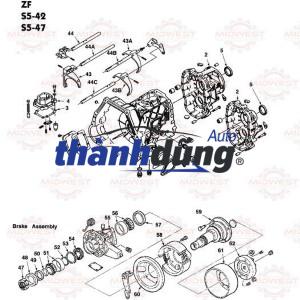 CẢM BIẾN ĐẦU RA HỘP SỐ XE DAEWOO MANGUS 2002 | 93742189 - Ảnh 3