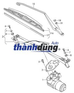 THANH GIẰNG GẠT MƯA LEXUS LX470 2007 | 85150-60230 - Ảnh 4