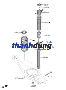 GIẢM XÓC XE KIA RONDO 2016 | 55310-A4100 - Ảnh 4