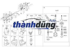 TỔNG PHANH HƠI 4 LỖ THACO OLLIN 700C | 35140040000 - Ảnh 4